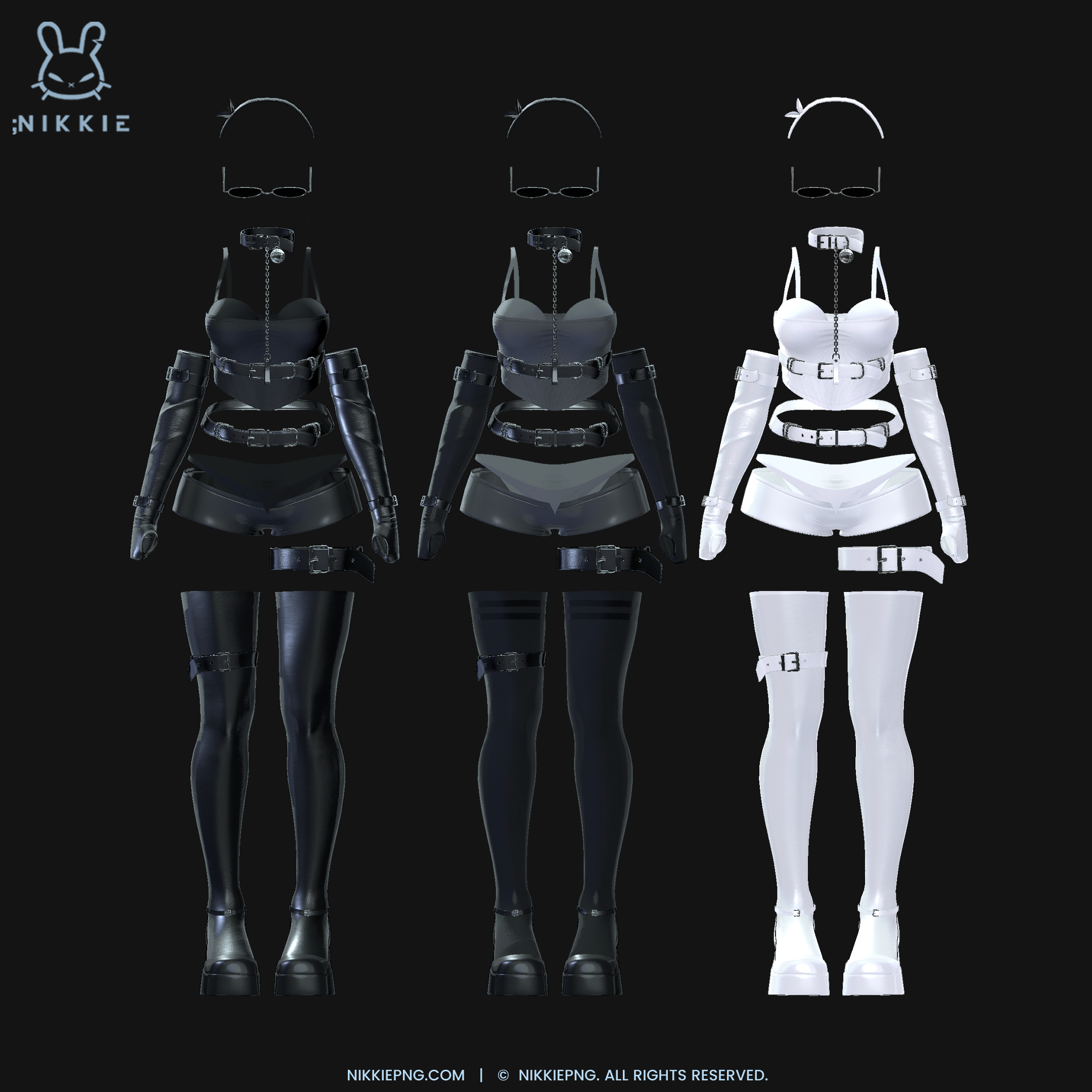 ;CHIC NOIR - Outfit Set