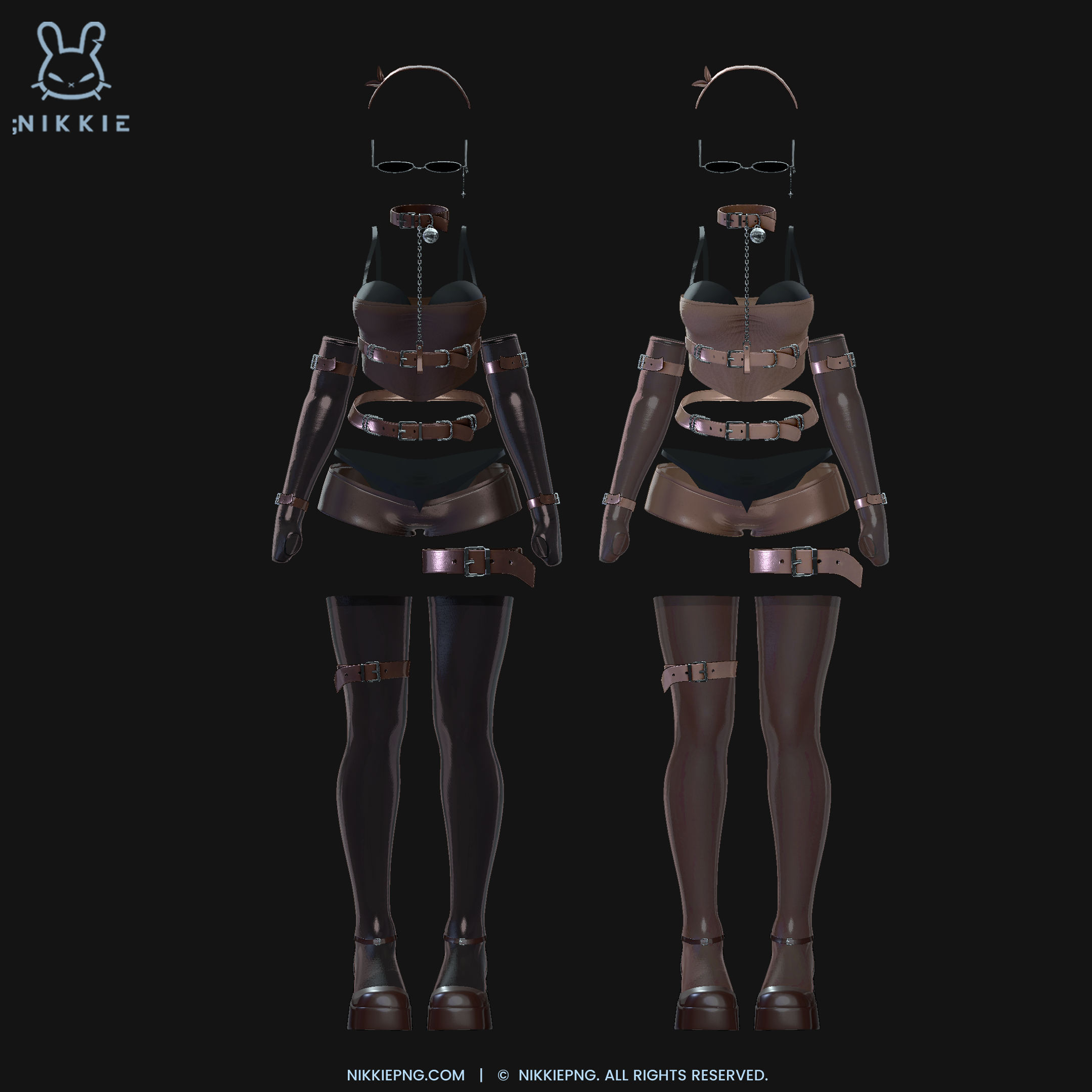 ;CHIC NOIR - Outfit Set