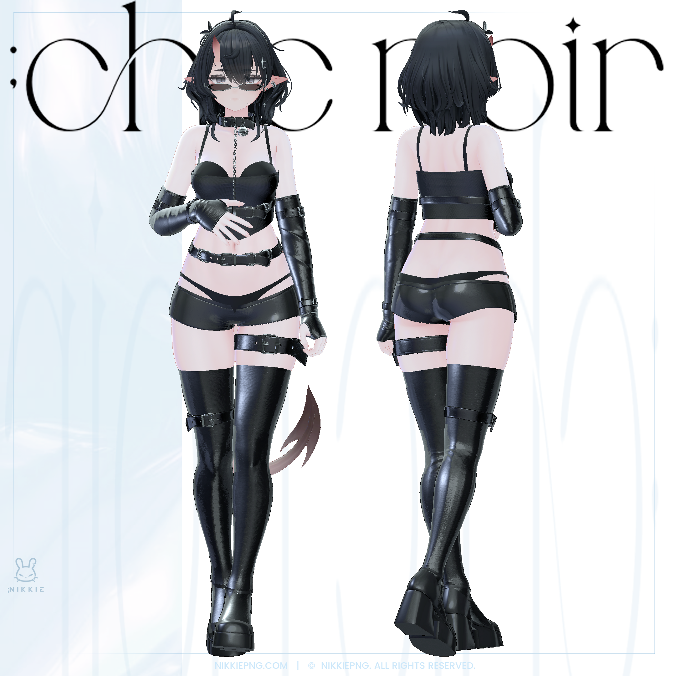 ;CHIC NOIR - Outfit Set