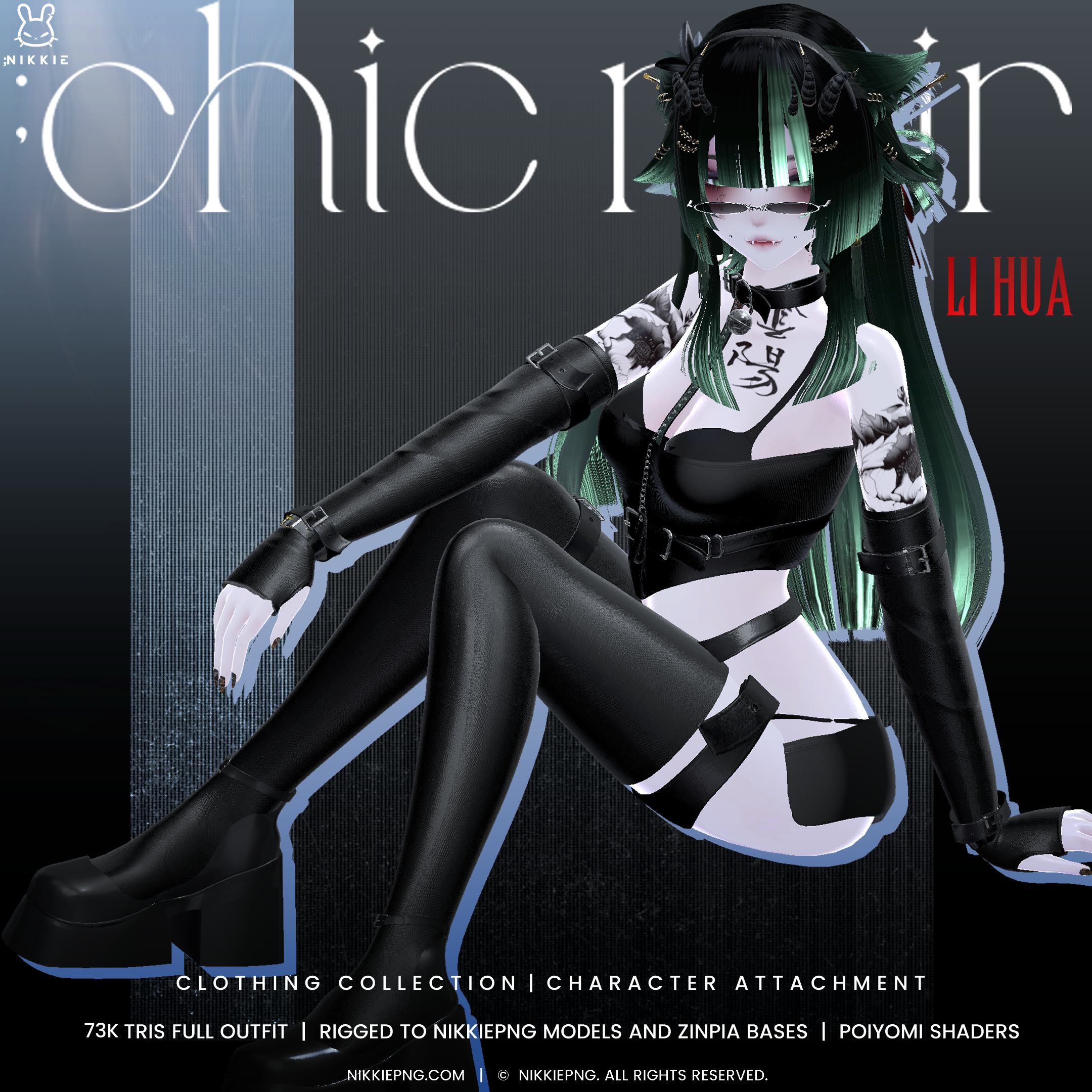 ;CHIC NOIR - Outfit Set