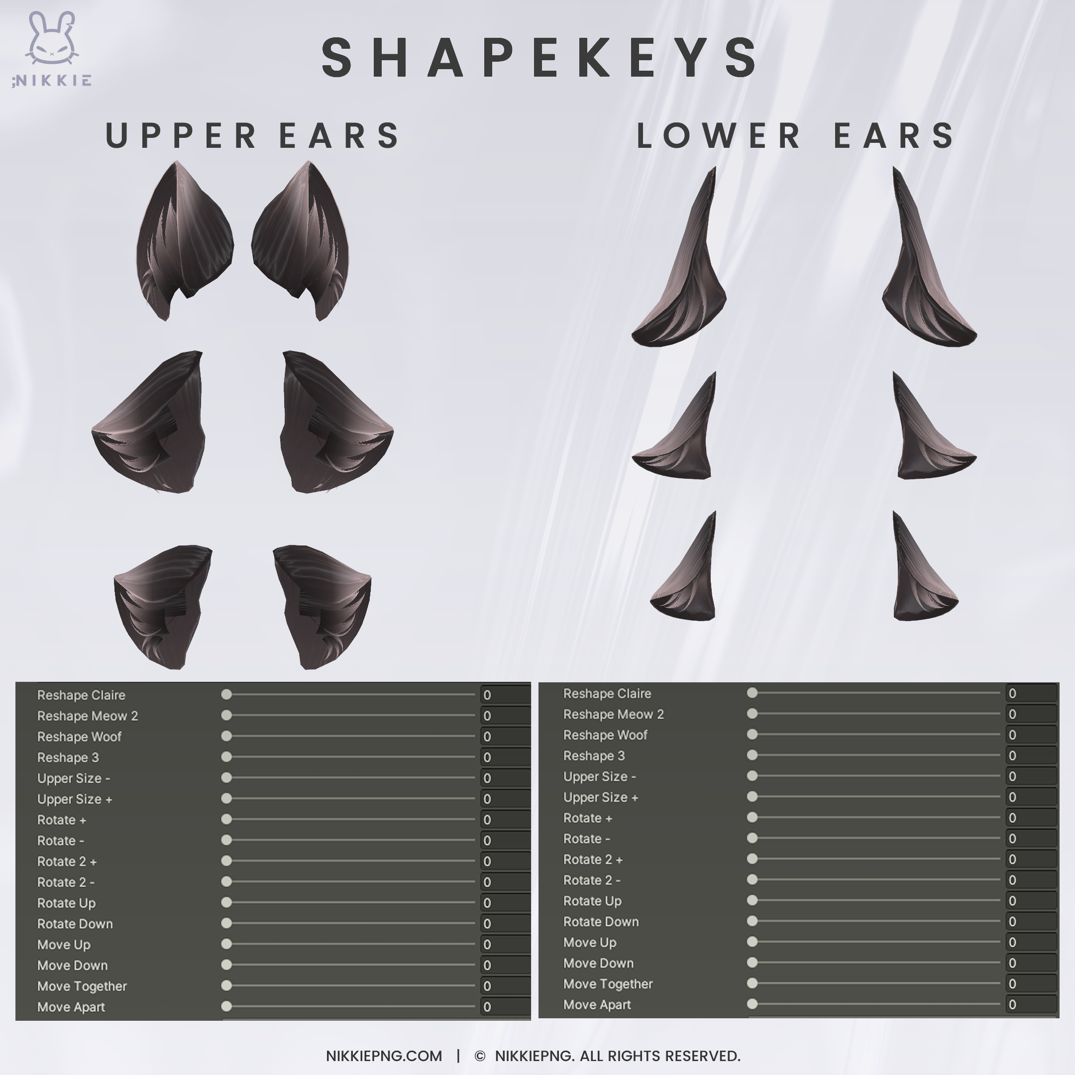 ;CLAIRE's Ears & Tail