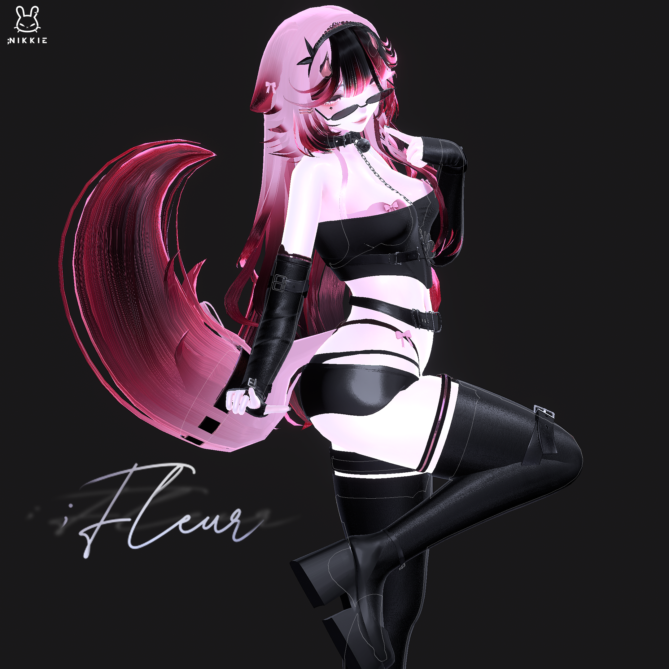 ;CHIC NOIR - Outfit Set